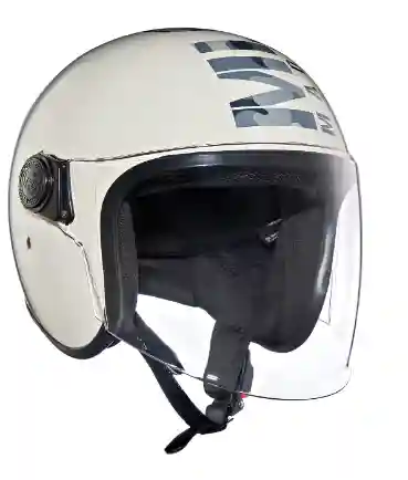 Royal Enfield Flip-Up Coopter Camo Mlg ISI Certified Riding Helmet with Clear Visor Gloss White 